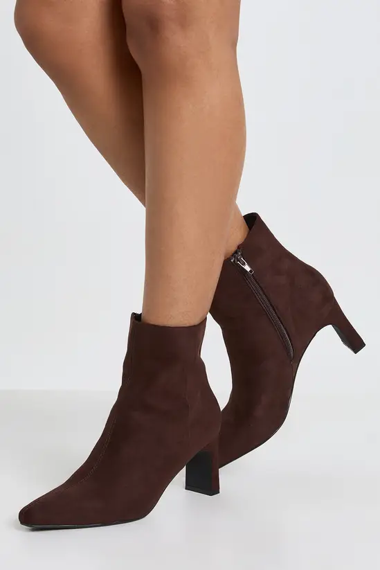 Suede Ankle Boots